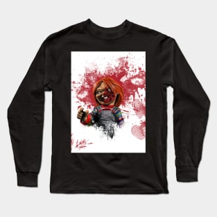 Evil Chucky Long Sleeve T-Shirt